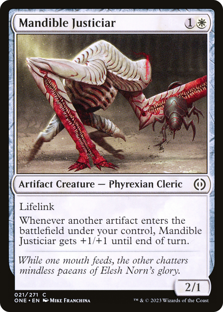 Mandible Justiciar (ONE-021) (Foil)