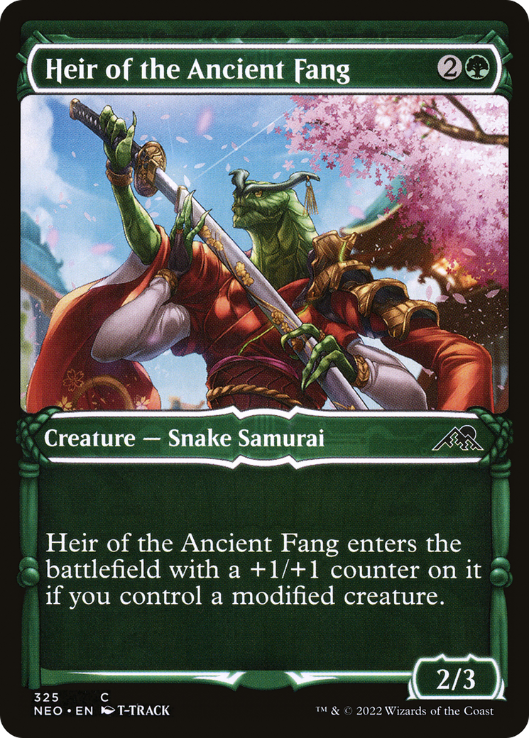 Heir of the Ancient Fang (NEO-325) (Showcase)
