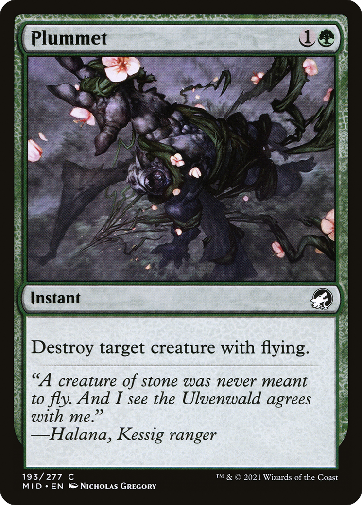 Plummet (MID-193) (Foil)