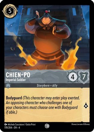 Chien-Po - Imperial Soldier (4-178) (Cold Foil)