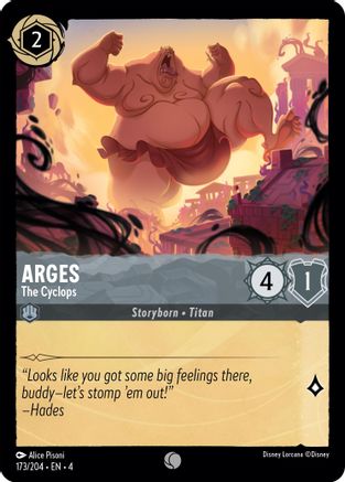 Arges - The Cyclops (4-173) (Cold Foil)