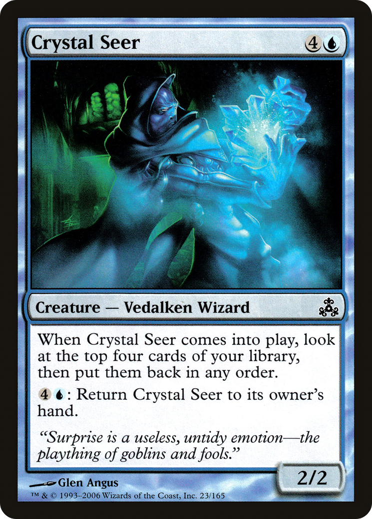 Crystal Seer (GPT-023) (Foil)