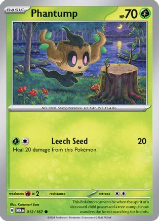 Phantump (TWM-012) (Reverse Holofoil)