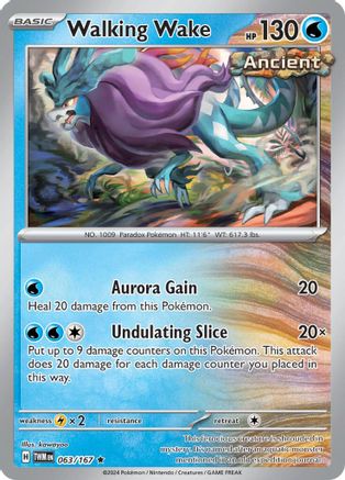 Walking Wake (TWM-063) (Reverse Holofoil)
