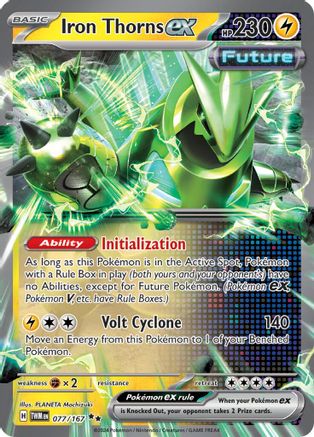 Iron Thorns ex (TWM-077) (Holofoil)