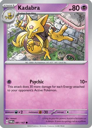 Kadabra (TWM-081) (Reverse Holofoil)