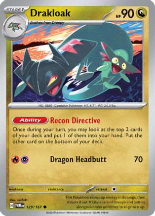 Drakloak (TWM-129) (Reverse Holofoil)
