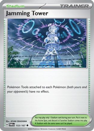 Jamming Tower (TWM-153) (Reverse Holofoil)
