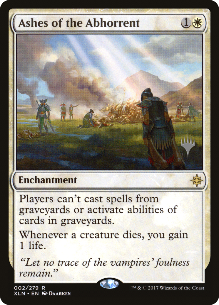 Ashes of the Abhorrent (PPM20-02P) (Foil)