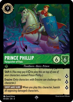 Prince Phillip - Vanquisher of Foes (4-087) (Cold Foil)