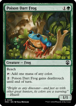 Poison Dart Frog (Ripple Foil) (M3C-238)