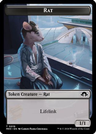 Rat Token (MH3-019)
