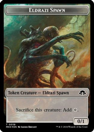 Eldrazi Spawn (Ripple Foil) // Eldrazi Scion Double-Sided Token (M3C-38 // 3)