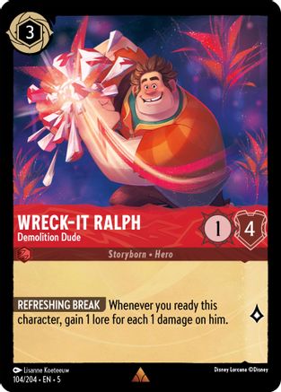 Wreck-It Ralph - Demolition Dude (5-104)