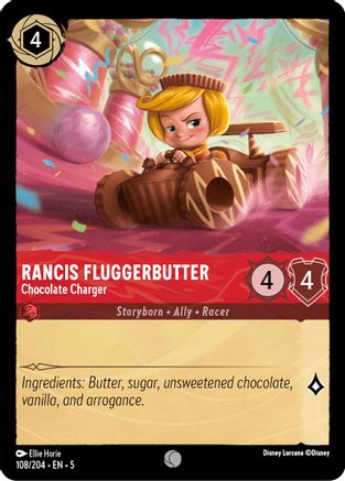 Rancis Fluggerbutter - Chocolate Charger (5-108) (Cold Foil)