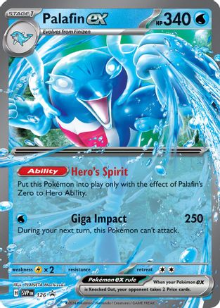 Palafin ex (SVP-126) (Holofoil)