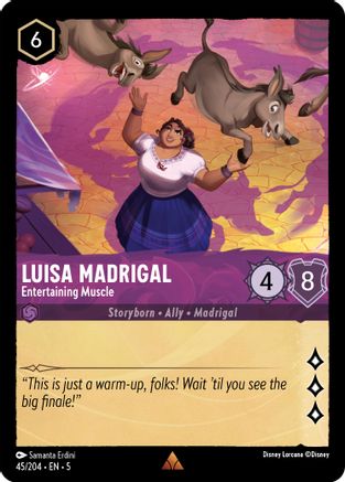 Luisa Madrigal - Entertaining Muscle (5-045) (Cold Foil)
