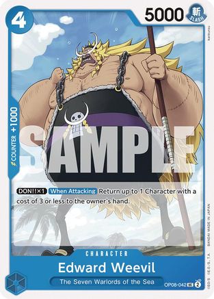 Edward Weevil (OP08-042)