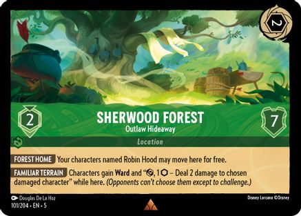 Sherwood Forest - Outlaw Hideaway (5-101) (Cold Foil)