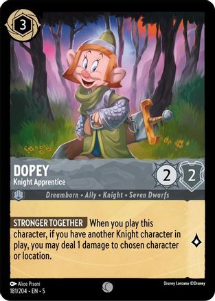 Dopey - Knight Apprentice (5-181)