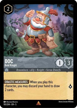 Doc - Bold Knight (5-193) (Cold Foil)
