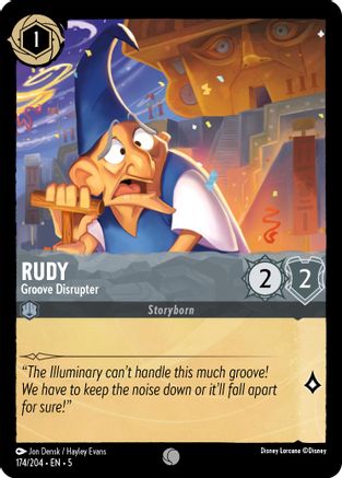 Rudy - Groove Disrupter (5-174) (Cold Foil)