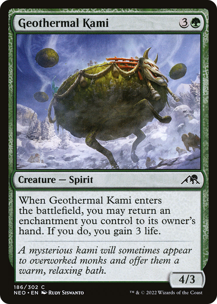 Geothermal Kami (NEO-186) (Foil)