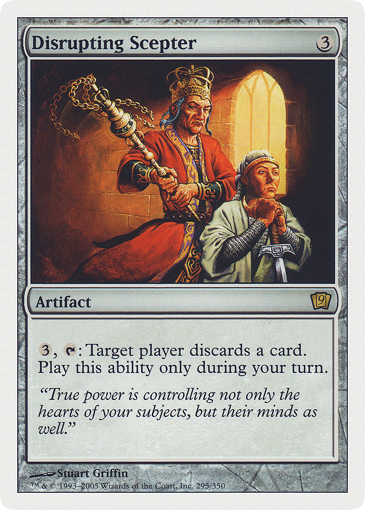 Disrupting Scepter (9ED-295★) (Foil)