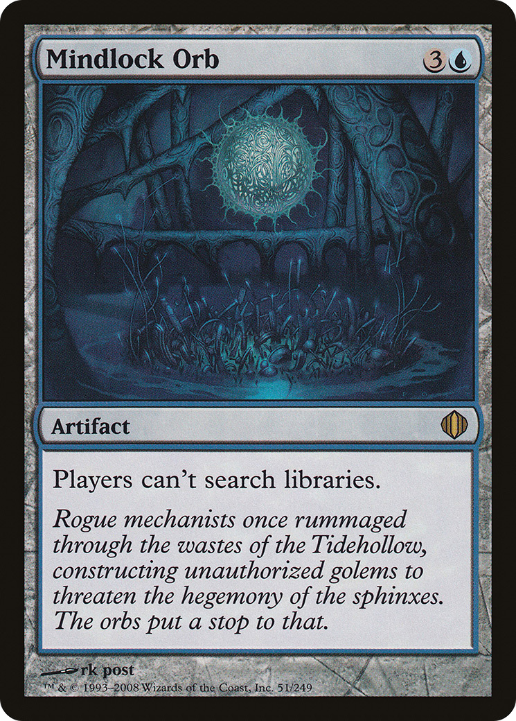 Mindlock Orb (ALA-051) (Foil)