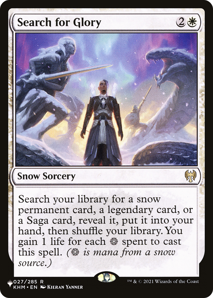 Search for Glory (LIST-KHM-27)
