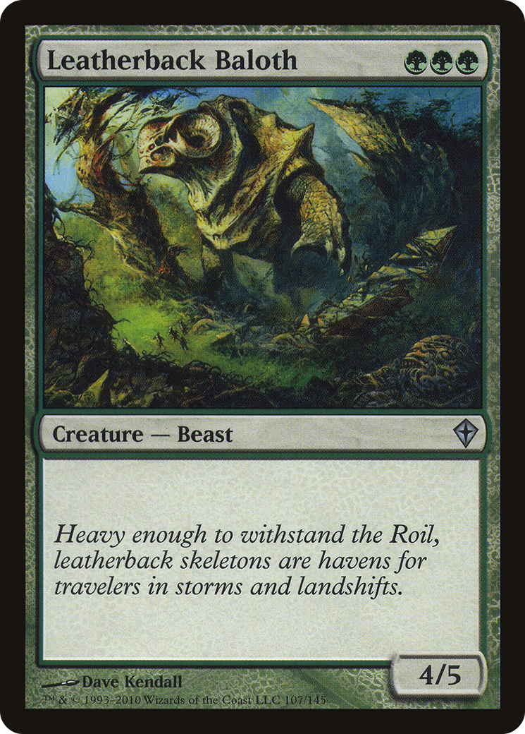 Leatherback Baloth (WWK-107) (Foil)