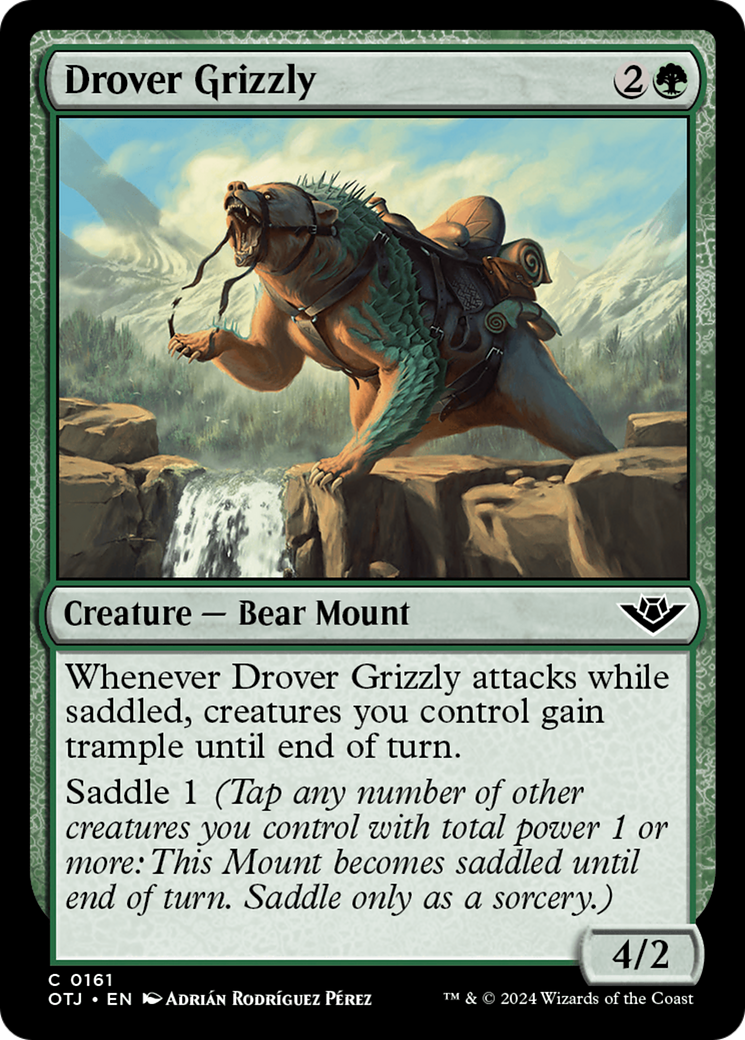 Drover Grizzly (OTJ-161) (Foil)