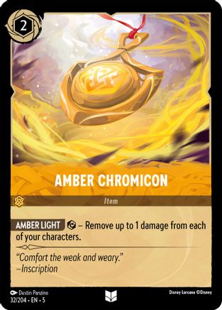 Amber Chromicon (5-032) (Cold Foil)