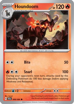 Houndoom (SFA-008) (Reverse Holofoil)