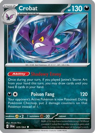 Crobat (SFA-029) (Reverse Holofoil)