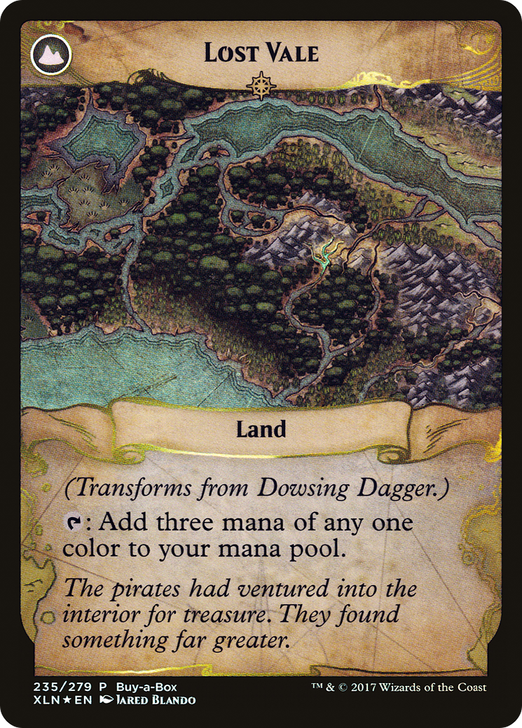 Dowsing Dagger // Lost Vale (PXTC-235) (Foil)