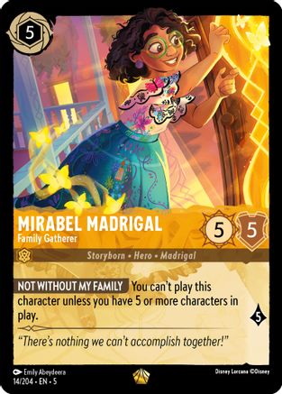 Mirabel Madrigal - Family Gatherer (5-014)