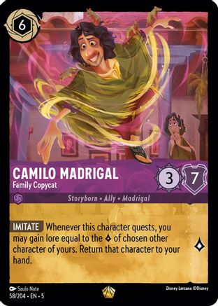 Camilo Madrigal - Family Copycat (5-058)