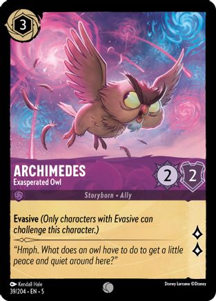 Archimedes - Exasperated Owl (5-039)