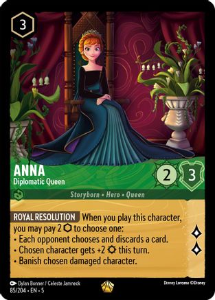 Anna - Diplomatic Queen (5-085)