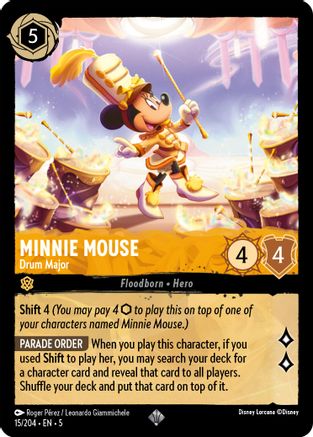 Minnie Mouse - Drum Major (5-015)