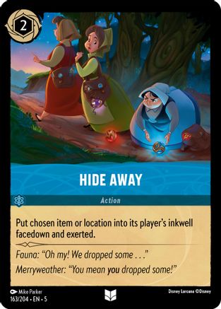 Hide Away (5-163) (Cold Foil)