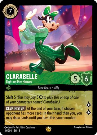 Clarabelle - Light on Her Hooves (5-084)
