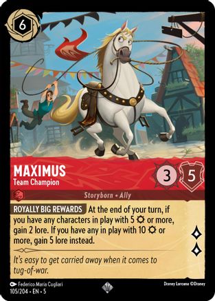 Maximus - Team Champion (5-105) (Cold Foil)