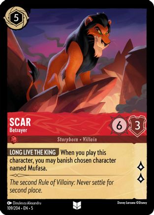 Scar - Betrayer (5-109)