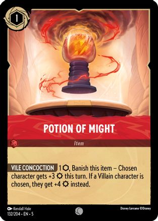 Potion of Might (5-132) (Cold Foil)