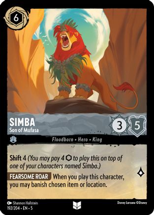 Simba - Son of Mufasa (5-192)