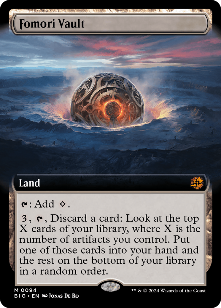 Fomori Vault (BIG-094) (Extended Art) (Foil)
