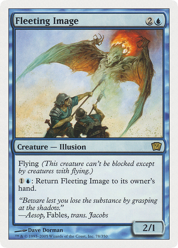 Fleeting Image (9ED-078★) (Foil)
