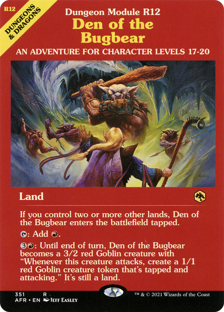Den of the Bugbear (AFR-351) (Showcase) (Foil)
